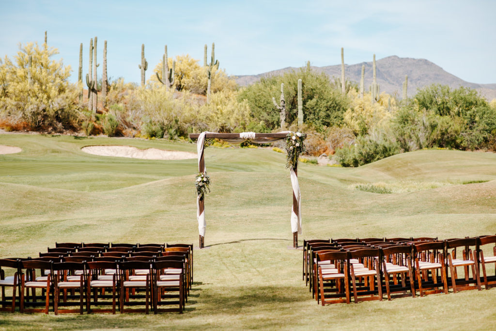 Wedding Arch at Tonto Bar and Grill