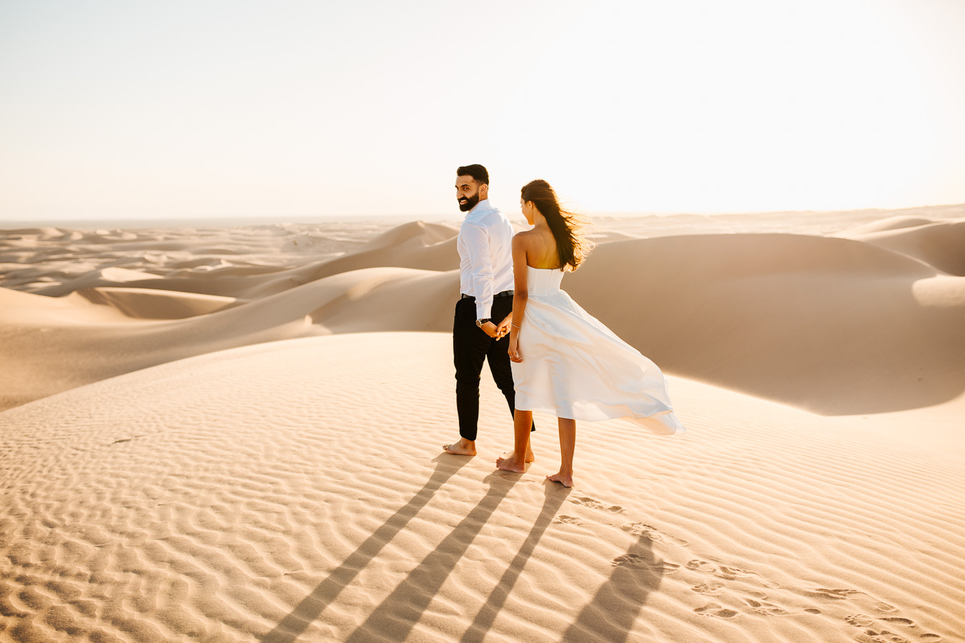 Sand Dunes Engagement Session | parkermicheaelsphotography.com