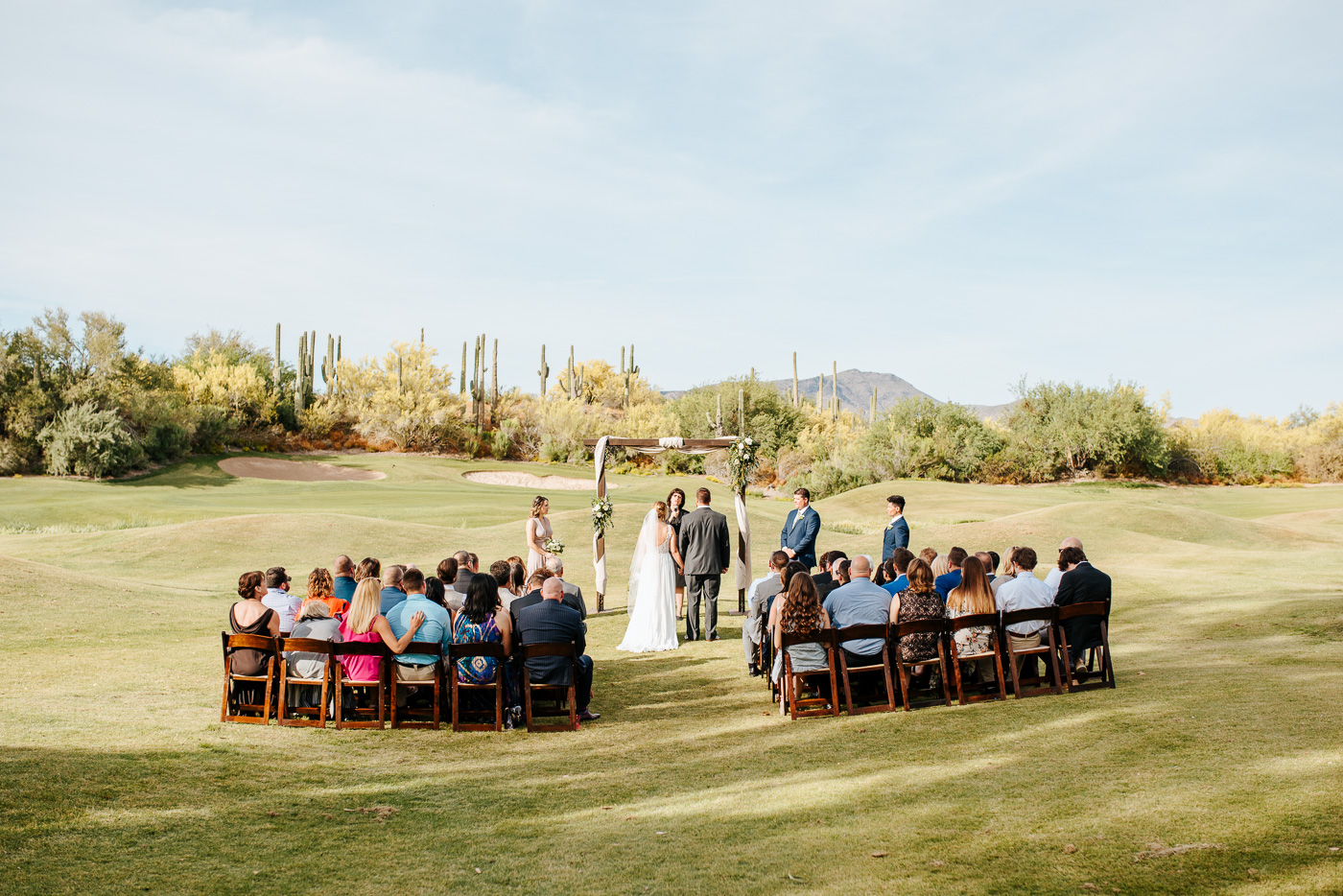 intimate wedding at Tonto Bar and Grill