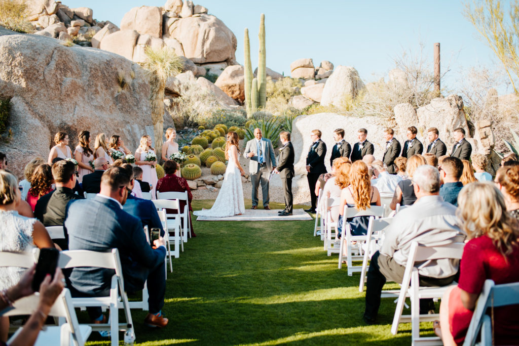 Wedding at the Boulders Resort