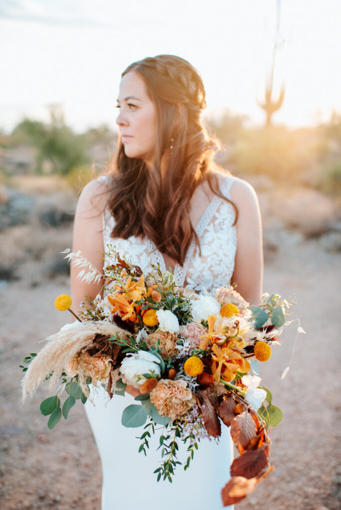 Bride at the Paseo Arizona